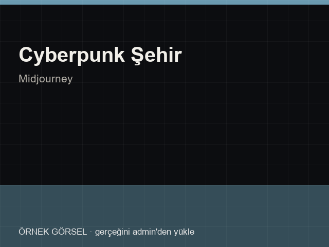 Cyberpunk Şehir